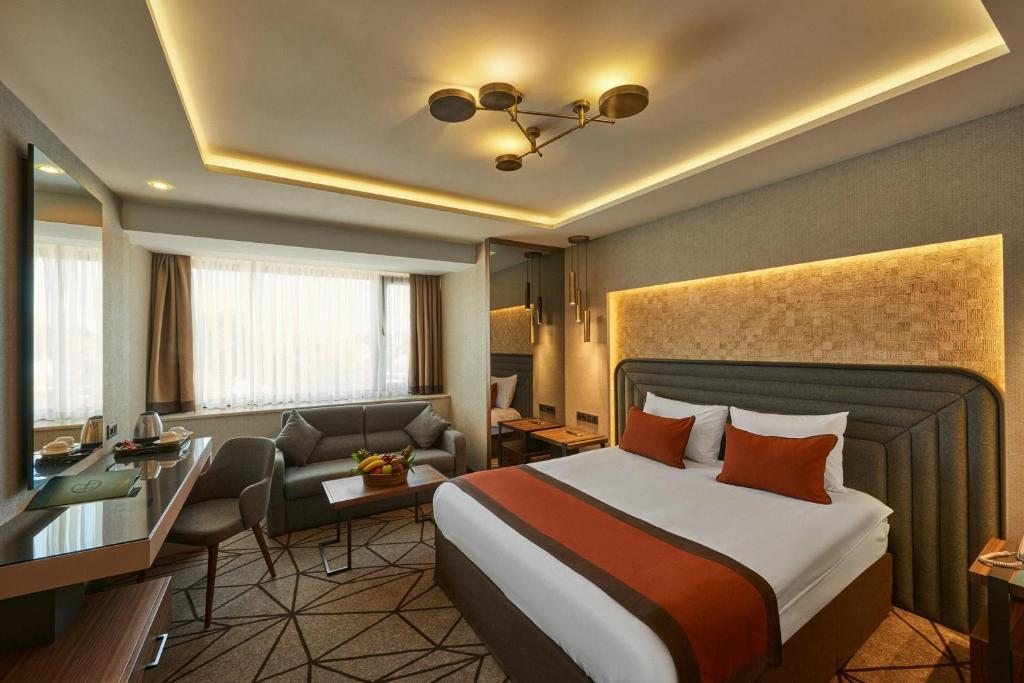 Двухместный (Двухместный номер Делюкс с 1 кроватью) отеля Grand Hotel Gulsoy, Стамбул