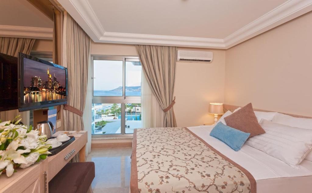 Двухместный (Стандартный двухместный номер с 1 кроватью или 2 отдельными кроватями) курортного отеля Xperia Saray Beach Hotel - All Inclusive, Алания