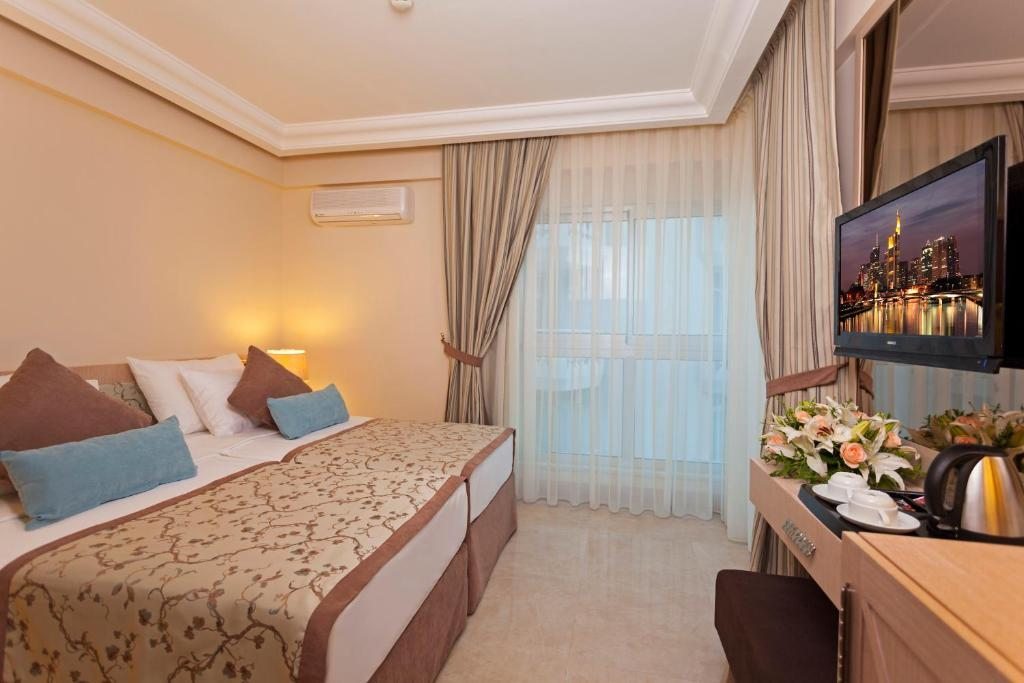 Двухместный (Двухместный номер эконом-класса с 1 кроватью) курортного отеля Xperia Saray Beach Hotel - All Inclusive, Алания