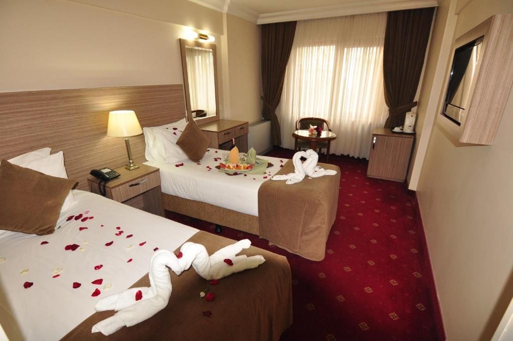 Двухместный (Двухместный номер с 1 кроватью или 2 отдельными кроватями) отеля Hotel Buyuk Sahinler, Стамбул