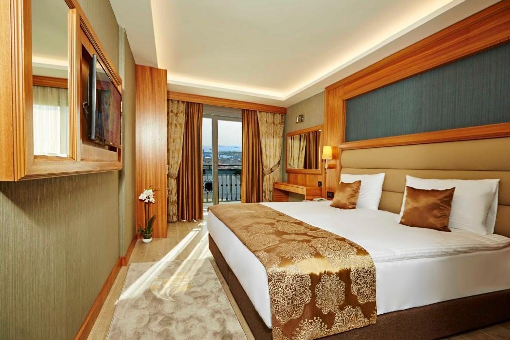 Одноместный (Одноместный номер Делюкс с видом на море) отеля Ikbal Deluxe Hotel Istanbul, Стамбул