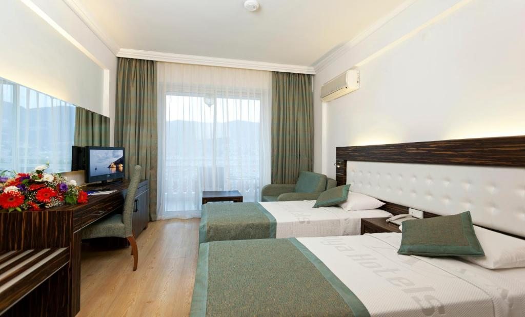 Двухместный (Стандартный двухместный номер с 1 кроватью или 2 отдельными кроватями) отеля Sunny Hill Alya, Алания