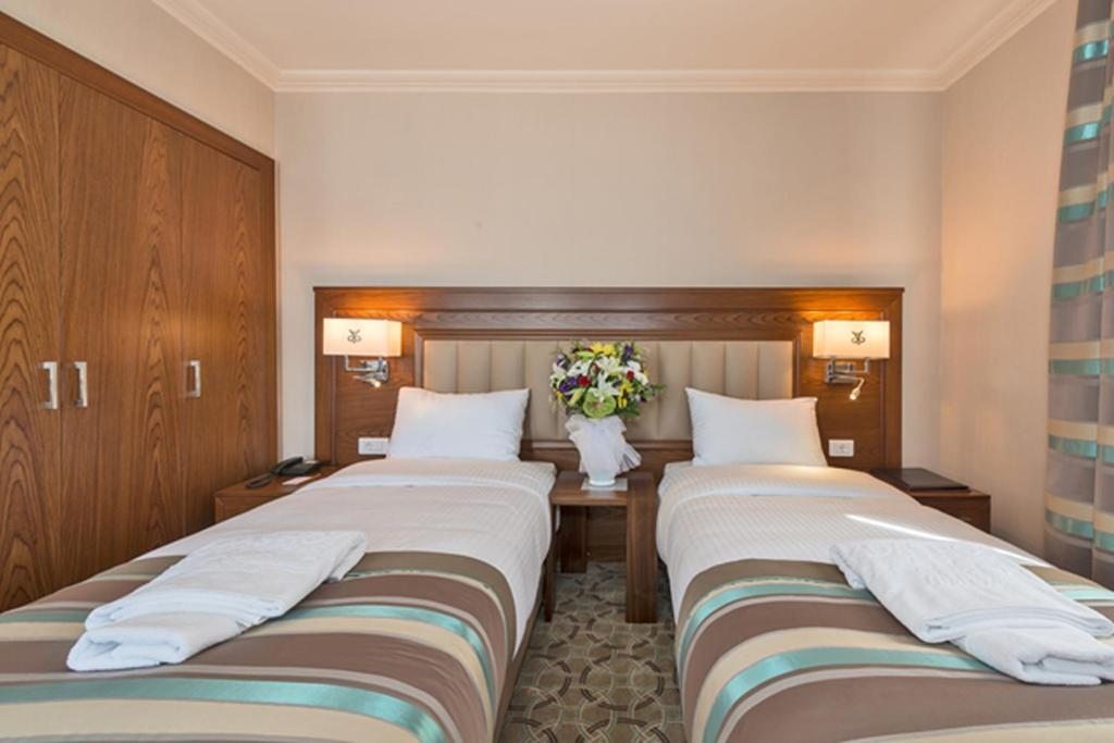 Двухместный (Бюджетный двухместный номер с 1 кроватью или 2 отдельными кроватями) отеля Bekdas Hotel Deluxe, Стамбул