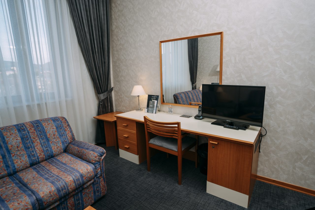 Трехкомнатный номер площадью 58,2 кв.м. на 4,5,6-м этажах