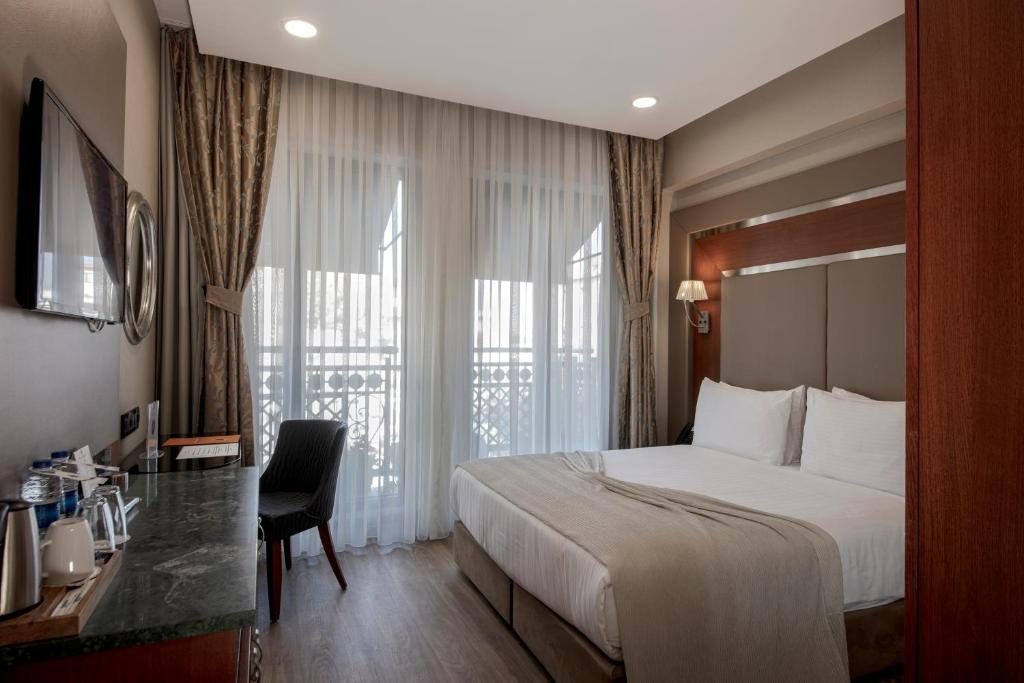 Двухместный (Стандартный двухместный номер с 1 кроватью) отеля Dosso Dossi Hotels Old City, Стамбул