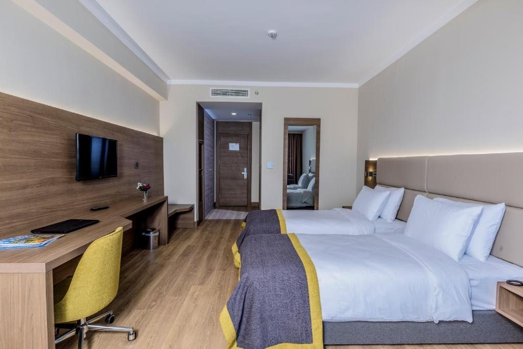 Двухместный (Улучшенный двухместный номер с 1 кроватью или 2 отдельными кроватями) отеля Nearport, Стамбул