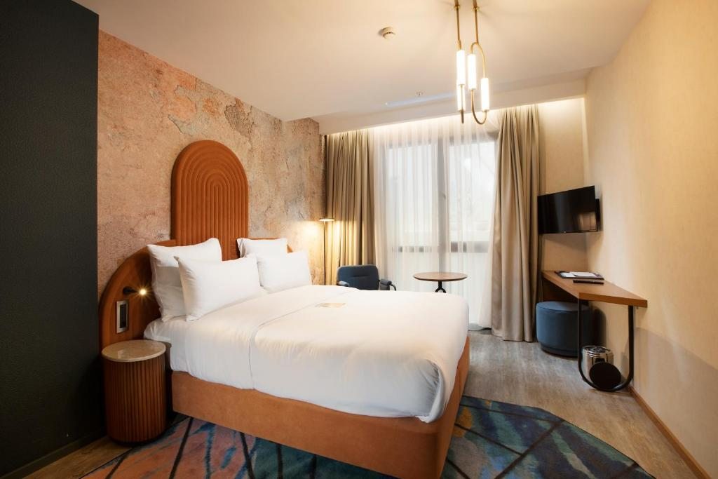 Двухместный (Улучшенный двухместный номер с 1 кроватью, видом на сад и доступом в спа-центр) отеля Blue Regency, Стамбул