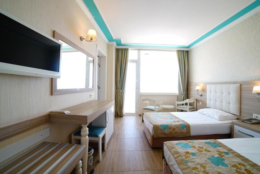 Двухместный (Стандартный двухместный номер с 1 кроватью или 2 отдельными кроватями) отеля Cender, Анталия