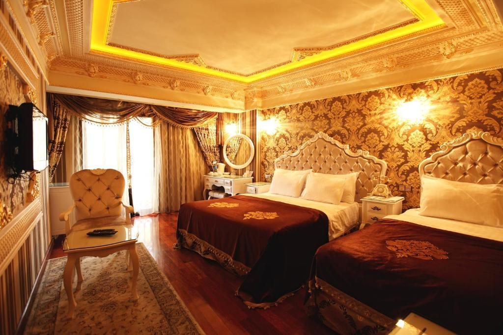 Трехместный (Трехместный номер) отеля Deluxe Golden Horn Sultanahmet, Стамбул