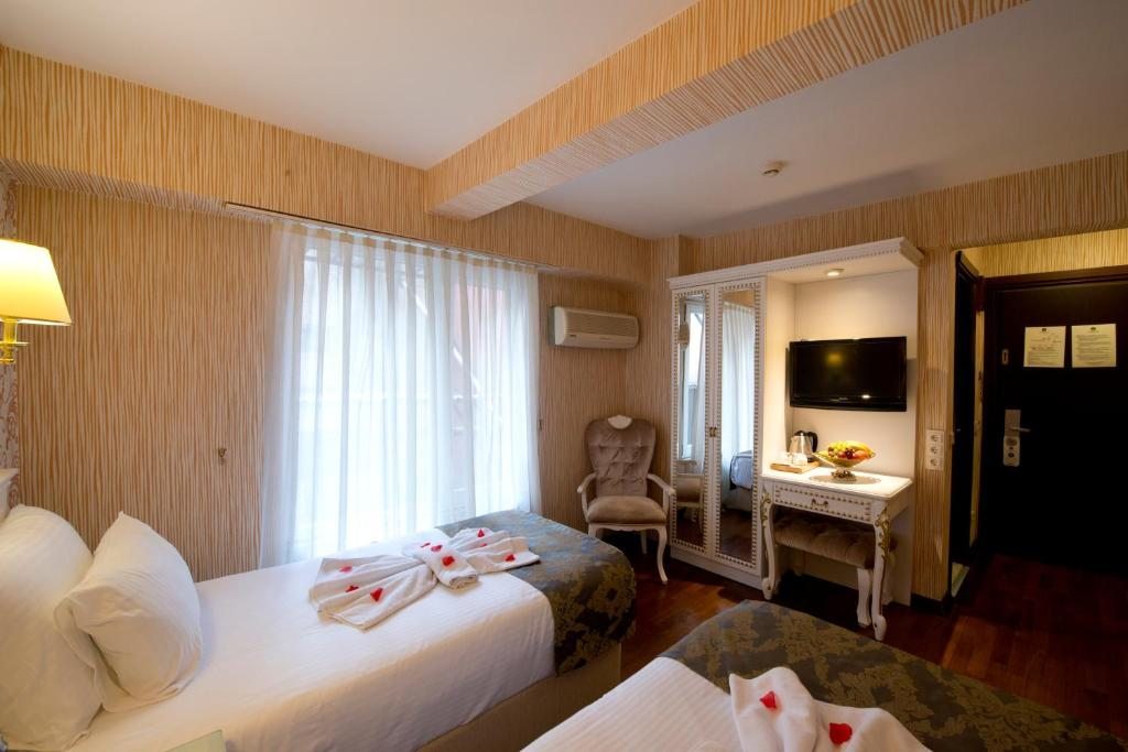 Двухместный (Стандартный двухместный номер с 1 кроватью или 2 отдельными кроватями, бесплатный трансфер от/до аэропорта) отеля Golden Horn, Стамбул