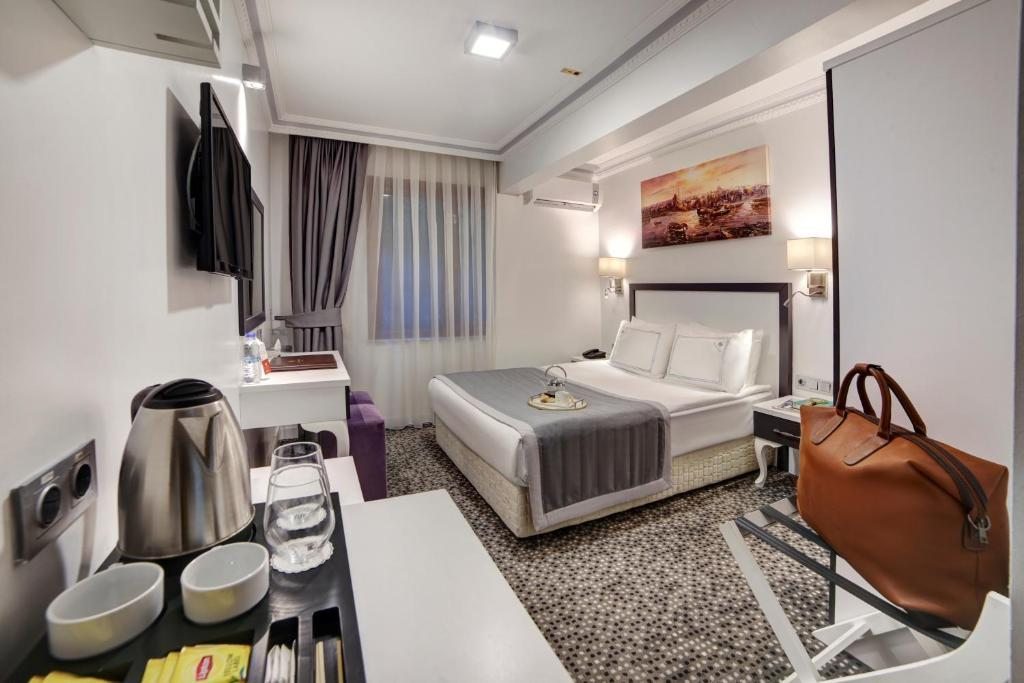 Двухместный (Двухместный номер эконом-класса с 1 кроватью или 2 отдельными кроватями) отеля Skalion Hotel & SPA, Стамбул