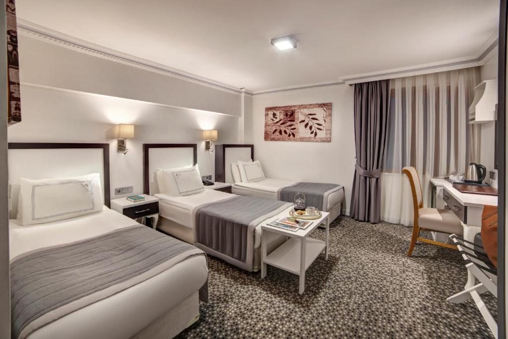 Трехместный (Трехместный номер эконом-класса) отеля Skalion Hotel & SPA, Стамбул