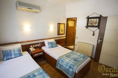 Двухместный (Стандартный двухместный номер с 1 кроватью или 2 отдельными кроватями) семейного отеля Oscar, Анталия