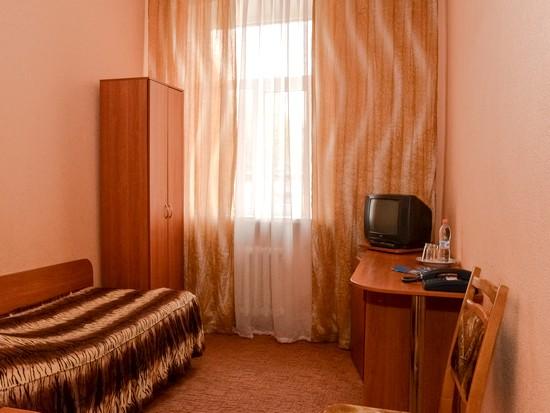 Одноместный (Первая категория) гостиницы Центральная, Курск