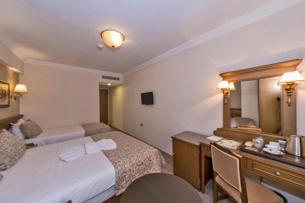 Двухместный (Двухместный номер с 1 кроватью или 2 отдельными кроватями) отеля Laleli Gonen, Стамбул
