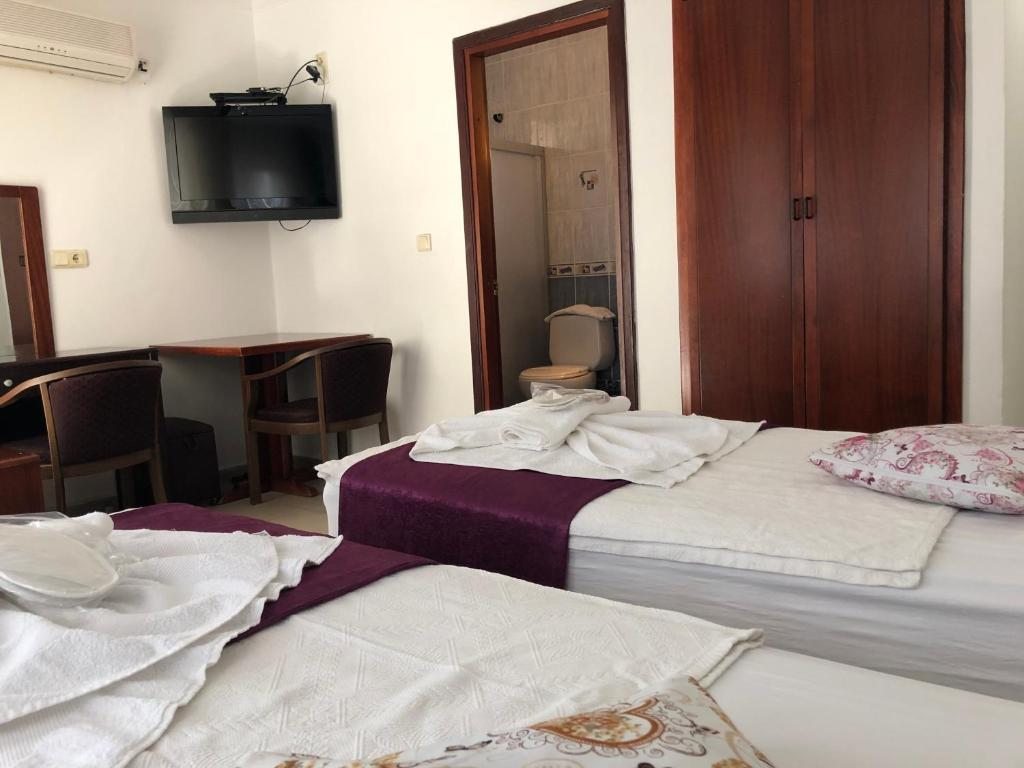 Двухместный (Стандартный двухместный номер с 1 кроватью или 2 отдельными кроватями) отеля Hotel Lunay, Анталия