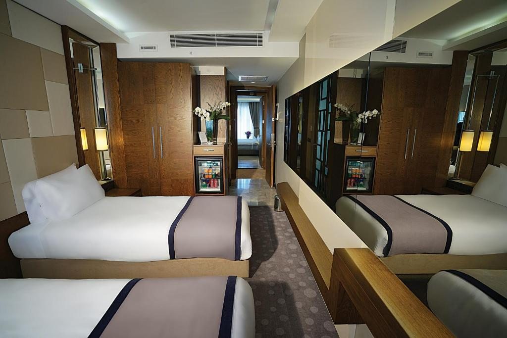 Двухместный (Двухместный номер Делюкс с 1 кроватью или 2 отдельными кроватями и видом на море) отеля Biancho Hotel Pera- Special Category, Стамбул