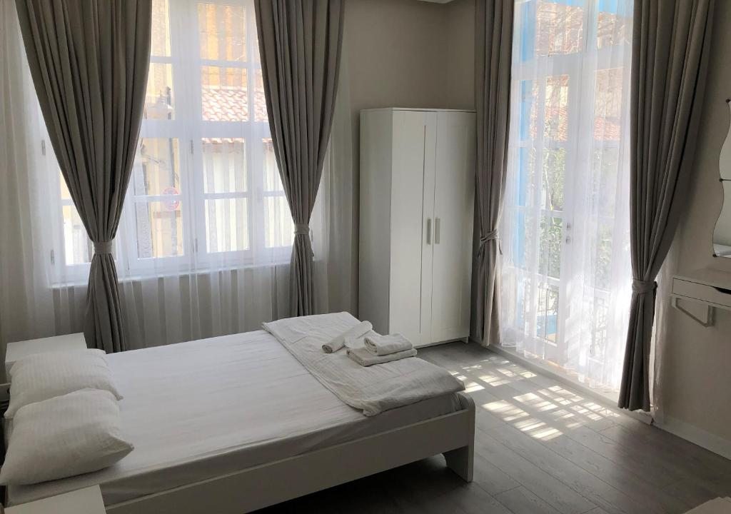 Двухместный (Двухместный номер с 1 кроватью или 2 отдельными кроватями) отеля Blue Hotel, Анталия