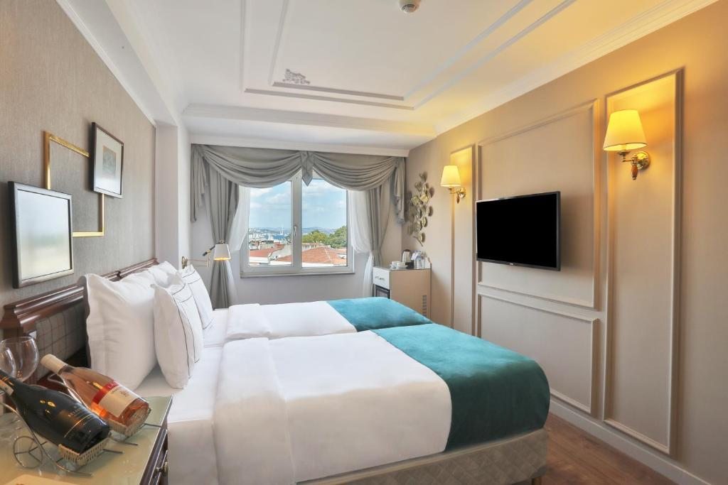 Двухместный (Стандартный двухместный номер с 1 кроватью или 2 отдельными кроватями) отеля Orient Express Hotel- Sirkeci Group, Стамбул