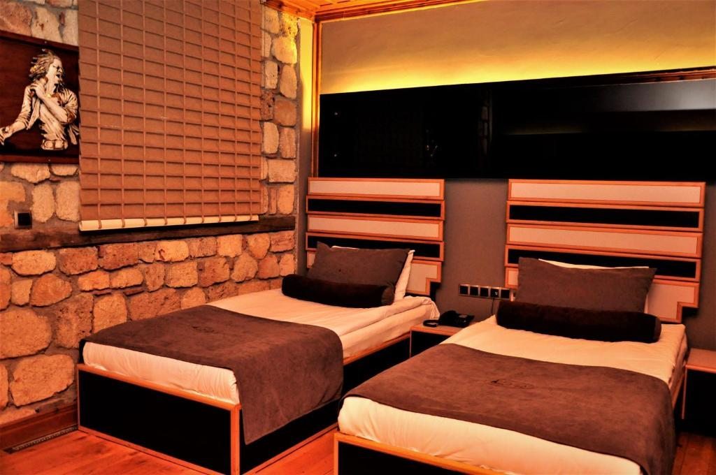 Двухместный (Стандартный двухместный номер с 2 отдельными кроватями) отеля Kosa Otel Antalya, Анталия