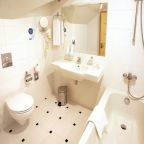 Ванная комната в гостинице Аэроотель Краснодар

