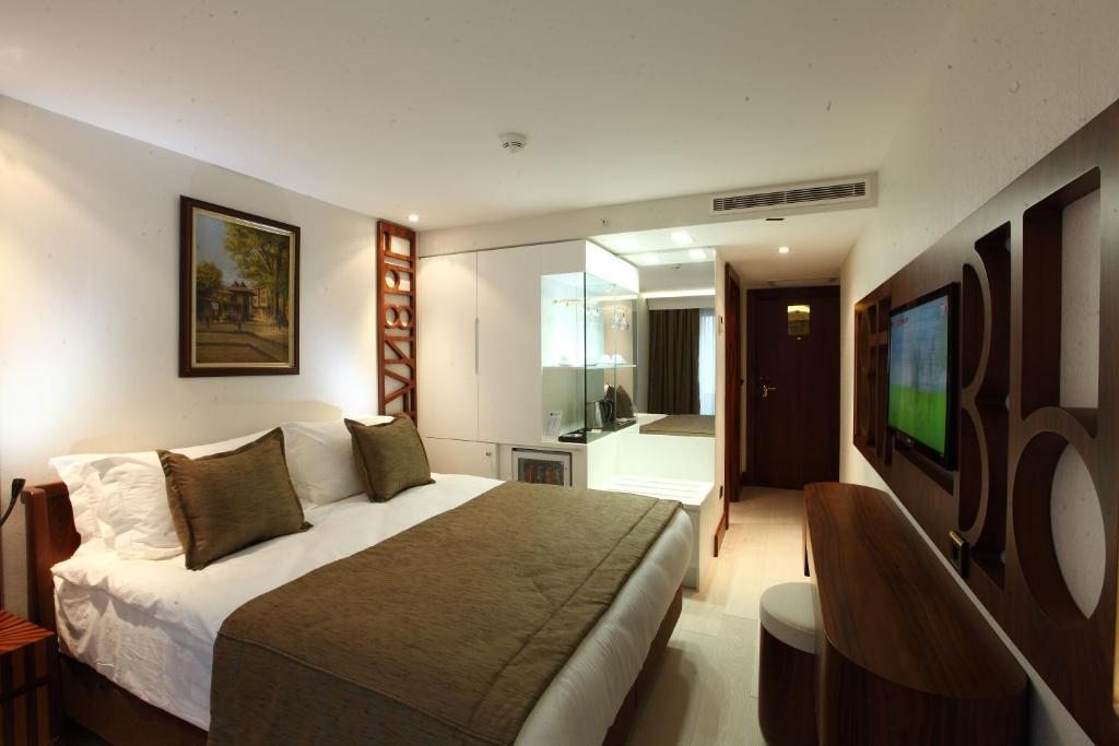 Двухместный (Стандартный двухместный номер с 1 кроватью или 2 отдельными кроватями) отеля Victory Hotel & Spa Istanbul, Стамбул