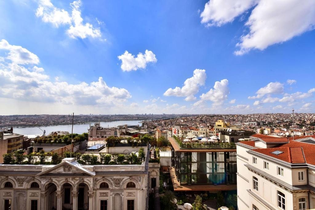 Двухместный (Стандартный двухместный номер с 1 кроватью или 2 отдельными кроватями и видом на море) отеля Elan, Стамбул