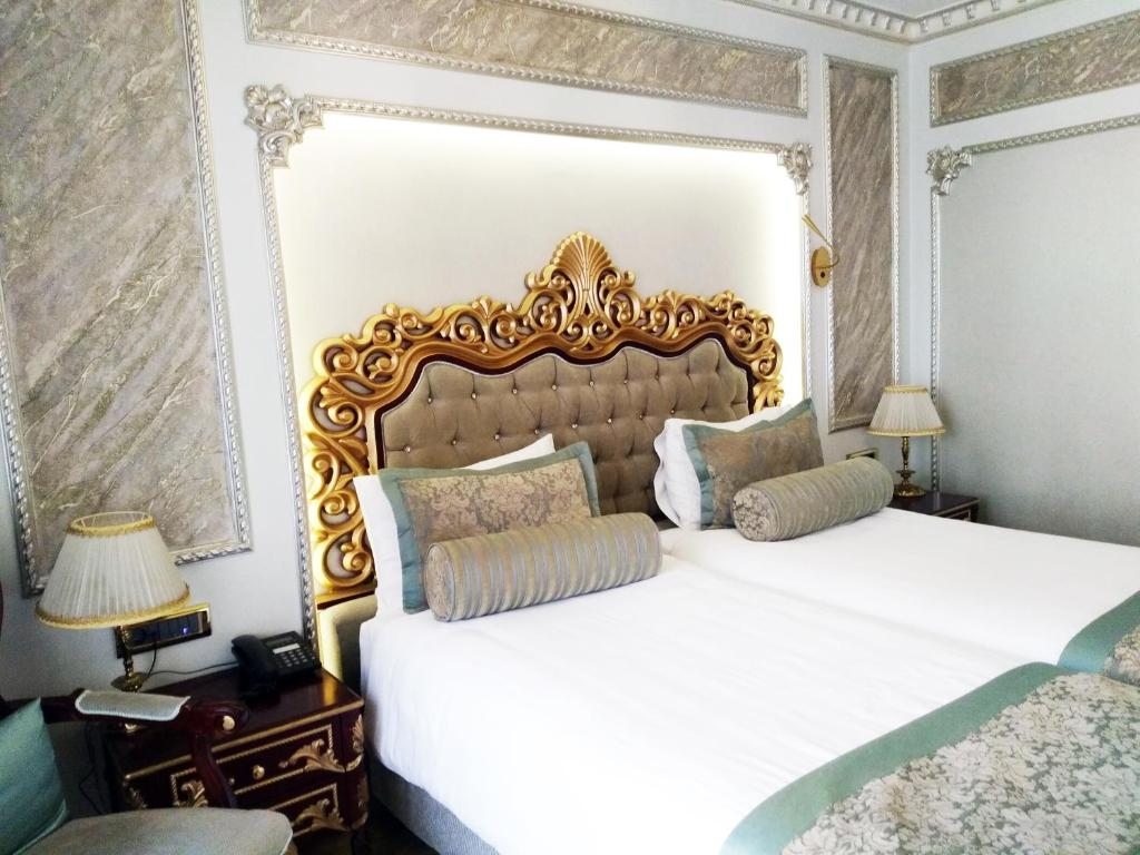 Двухместный (Двухместный номер Делюкс с 1 кроватью или 2 отдельными кроватями) отеля Golden Taha, Стамбул