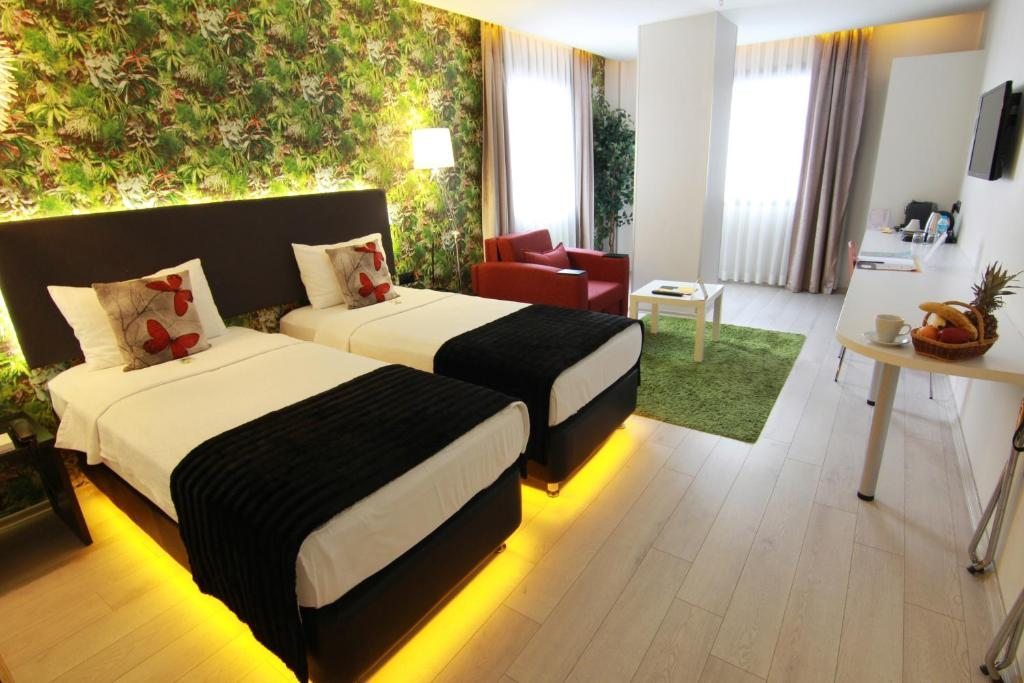 Двухместный (Стандартный двухместный номер с 2 отдельными кроватями) отеля Tempo Fair Suites, Стамбул