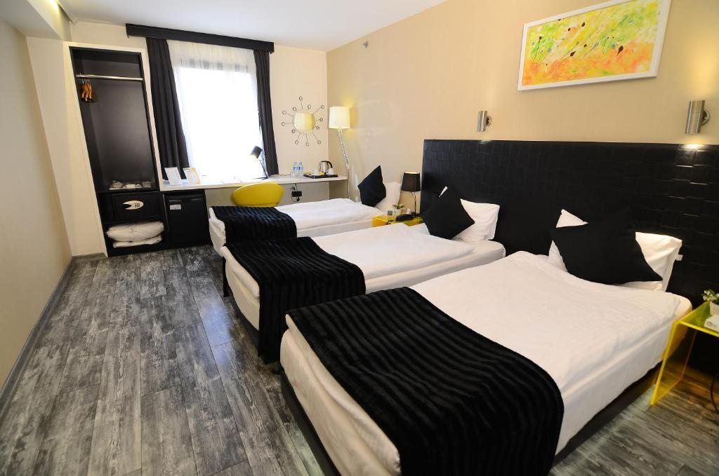 Двухместный (Стандартный двухместный номер с 1 кроватью или 2 отдельными кроватями) отеля Tempo Caglayan, Стамбул