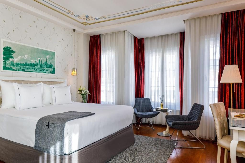 Двухместный (Двухместный номер Делюкс с 1 кроватью) отеля Amira, Стамбул