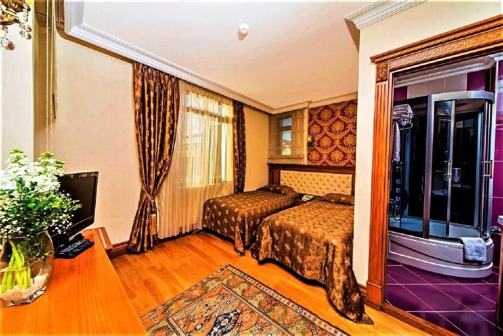 Двухместный (Стандартный двухместный номер с 2 отдельными кроватями) отеля Lausos, Стамбул