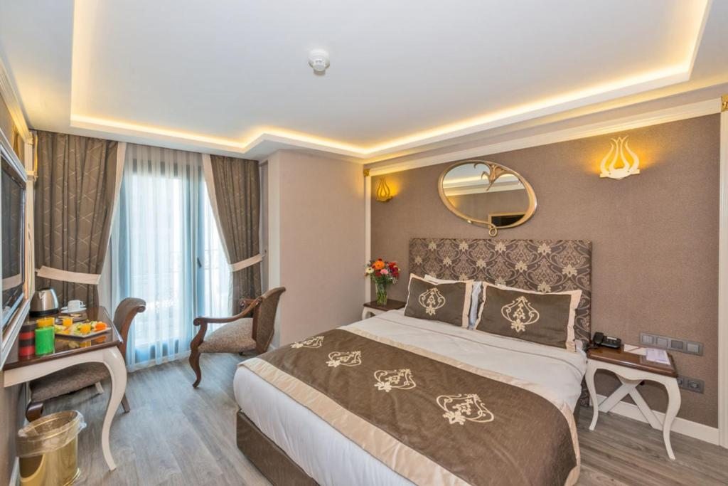Двухместный (Бюджетный двухместный номер с 1 кроватью или 2 отдельными кроватями) отеля The Pera Hill, Стамбул