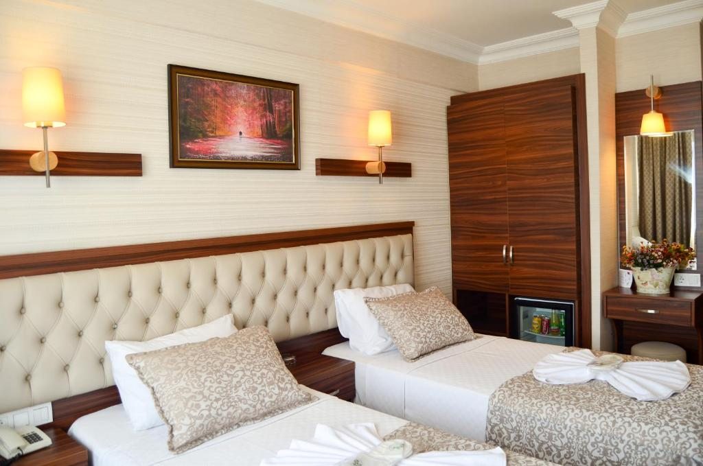 Двухместный (Стандартный двухместный номер с 1 кроватью или 2 отдельными кроватями) отеля Mekke Istanbul, Стамбул