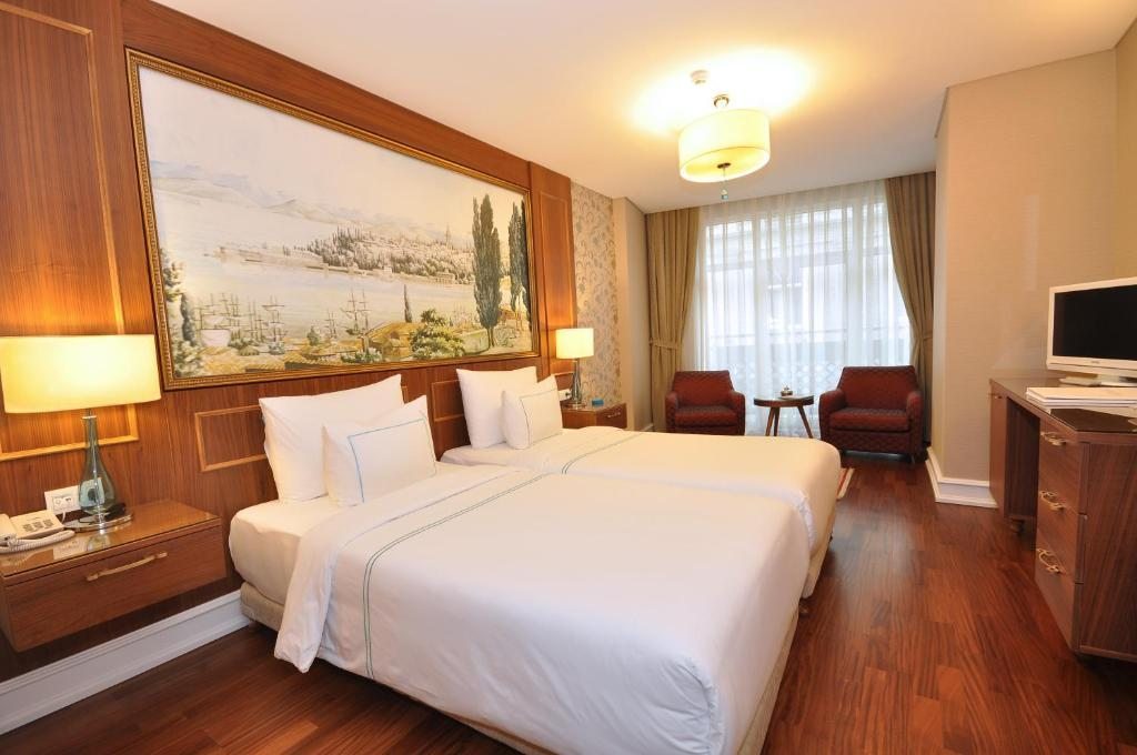 Двухместный (Двухместный номер с 1 кроватью или 2 отдельными кроватями) отеля Neorion Hotel, Стамбул
