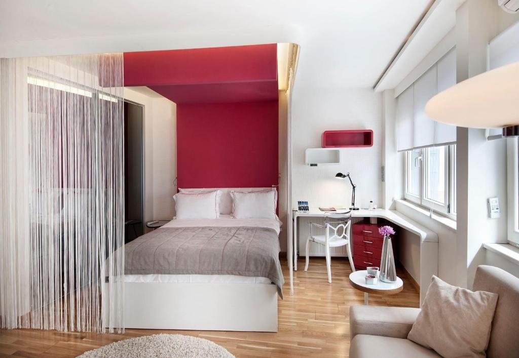 Сьюит (Представительский люкс (для 4 взрослых)) отеля Nuru Ziya Suites, Стамбул