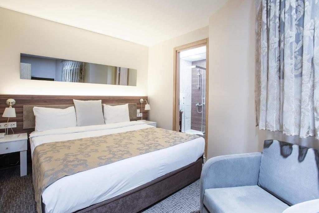 Двухместный (Двухместный номер эконом-класса с 1 кроватью или 2 отдельными кроватями) отеля Peninsula Galata, Стамбул