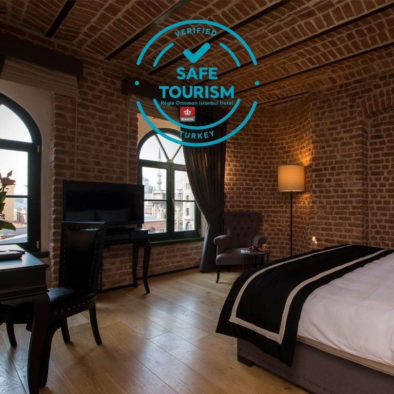 Двухместный (Улучшенный двухместный номер с 1 кроватью или 2 отдельными кроватями) отеля Régie Ottoman, Стамбул