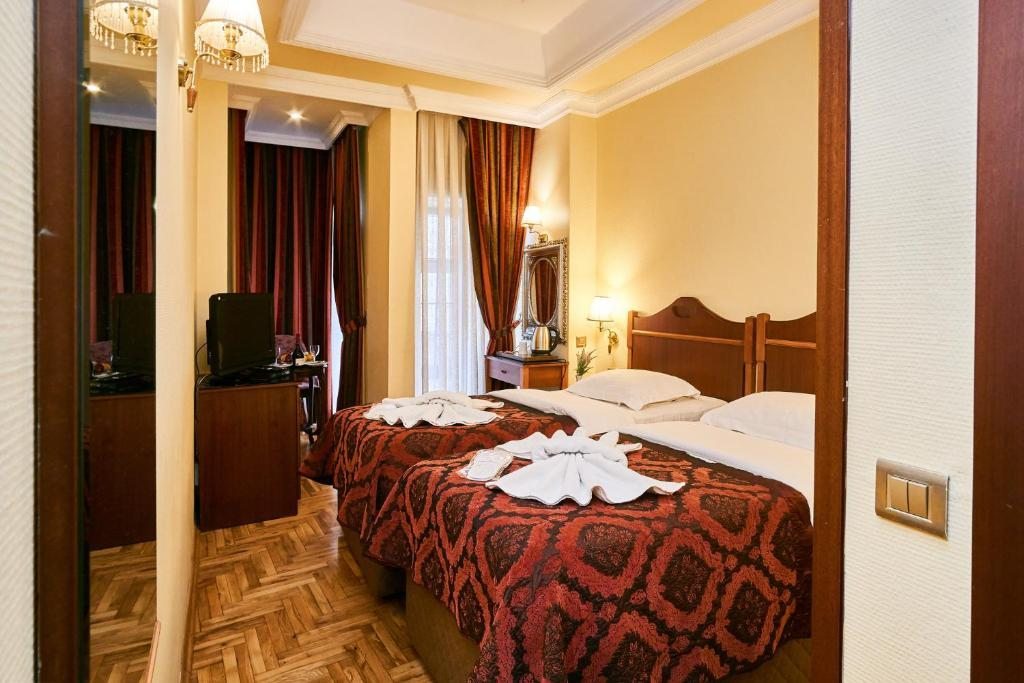 Двухместный (Стандартный двухместный номер с 1 кроватью или 2 отдельными кроватями) отеля Amber Hotel, Стамбул