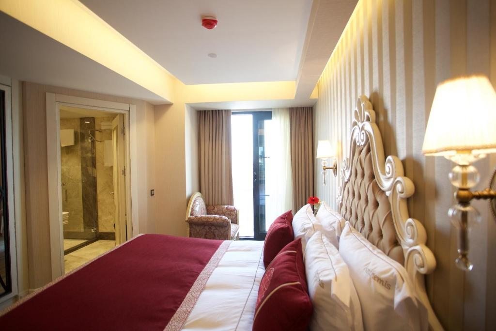 Двухместный (Стандартный двухместный номер с 1 кроватью или 2 отдельными кроватями) отеля Anthemis Hotel, Стамбул