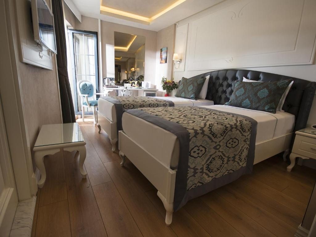 Двухместный (Стандартный двухместный номер с 1 кроватью или 2 отдельными кроватями) отеля Antusa Palace Hotel & Spa, Стамбул