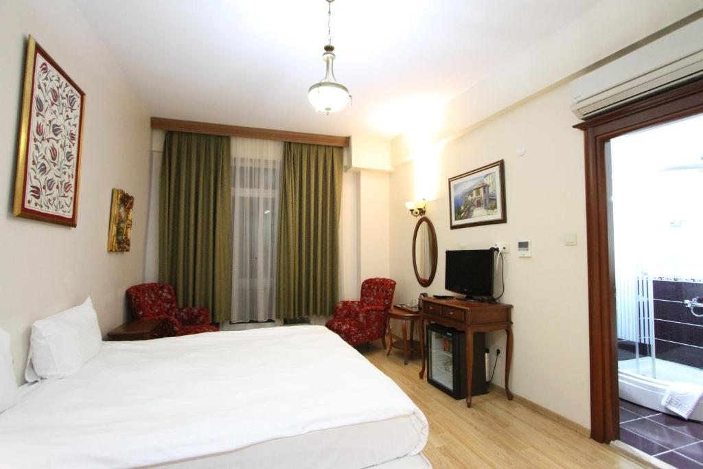 Двухместный (Двухместный номер с 1 кроватью - Цокольный этаж) отеля Basileus Hotel, Стамбул