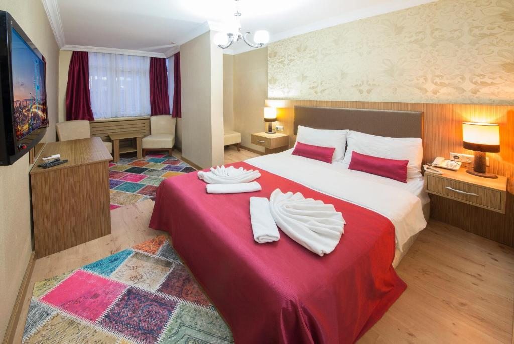 Двухместный (Двухместный номер с 1 кроватью или 2 отдельными кроватями) отеля Grand Zentrum Hotel, Стамбул