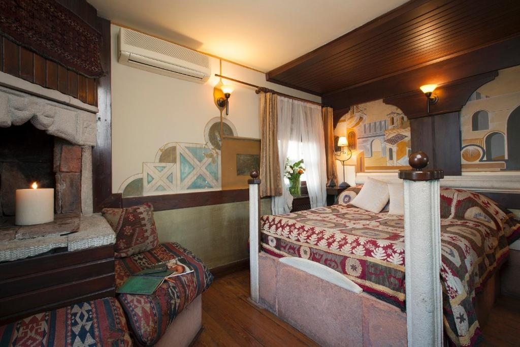 Двухместный (Двухместный номер с 1 кроватью и террасой) отеля Hotel Empress Zoe, Стамбул