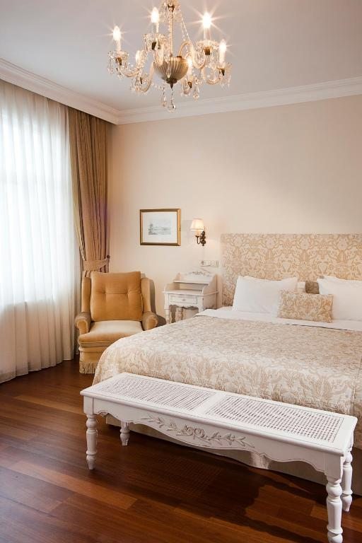 Двухместный (Двухместный номер Делюкс с 1 кроватью) отеля Hotel Sari Konak, Стамбул