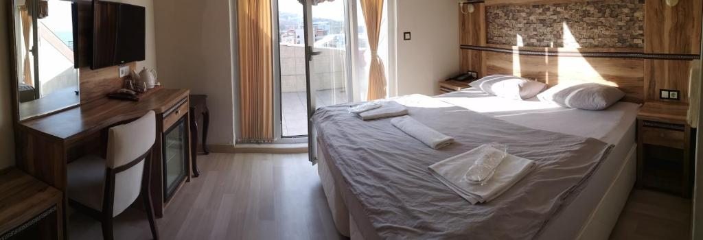 Двухместный (Двухместный номер с 1 кроватью или 2 отдельными кроватями и видом на море) отеля Fengo Hotel & Spa, Трабзон