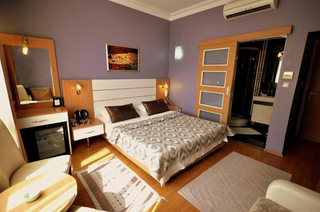 Двухместный (Двухместный номер с 1 кроватью или 2 отдельными кроватями) отеля Khalkedon Hotel Istanbul, Стамбул