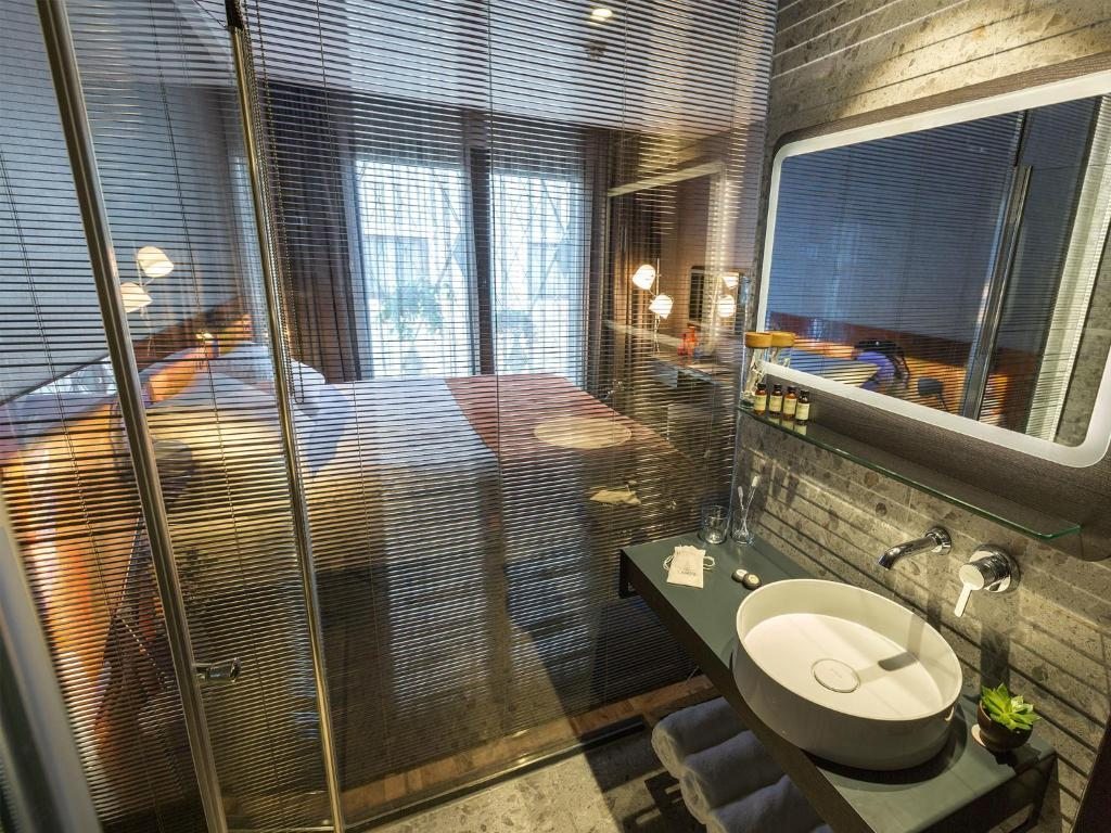 Двухместный (Двухместный номер «Комфорт» с 1 кроватью или 2 отдельными кроватями) отеля Lampa Design Hotel-Special Category, Стамбул