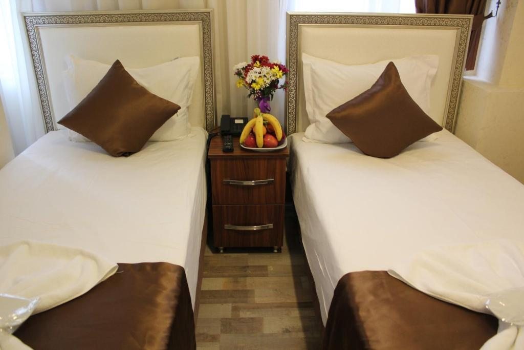 Двухместный (Двухместный номер Делюкс с 1 кроватью или 2 отдельными кроватями) отеля Liman Hotel, Стамбул