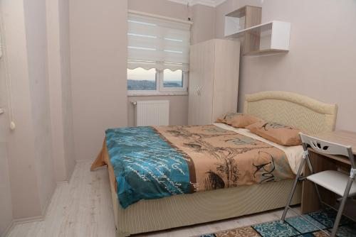 Двухместный (Двухместный номер с 1 кроватью с видом на море) апарт-отеля Trabzon Apart Nuralp, Трабзон